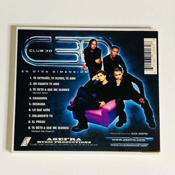 Rare! CD Club 3D - En Otra Dimension - Picture 2 of 2